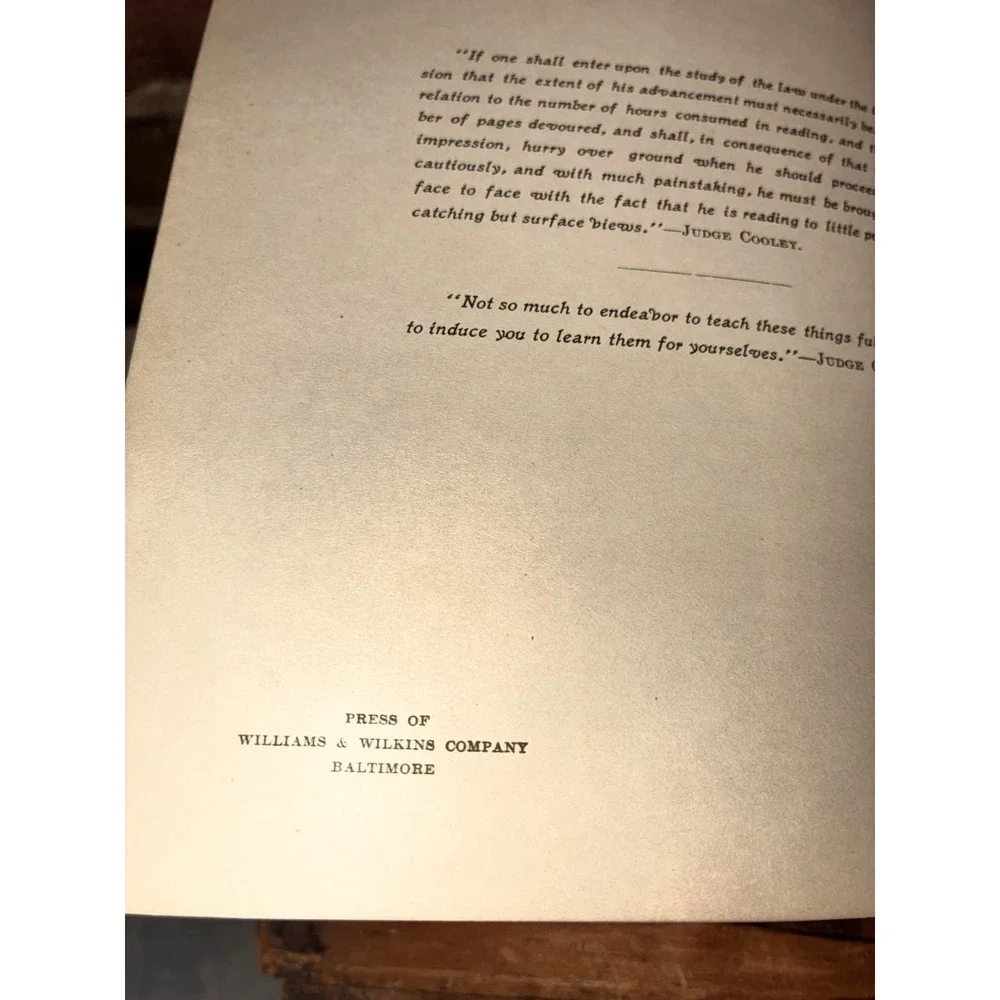 1900 Richardson's Commercial Law‎ Textbook